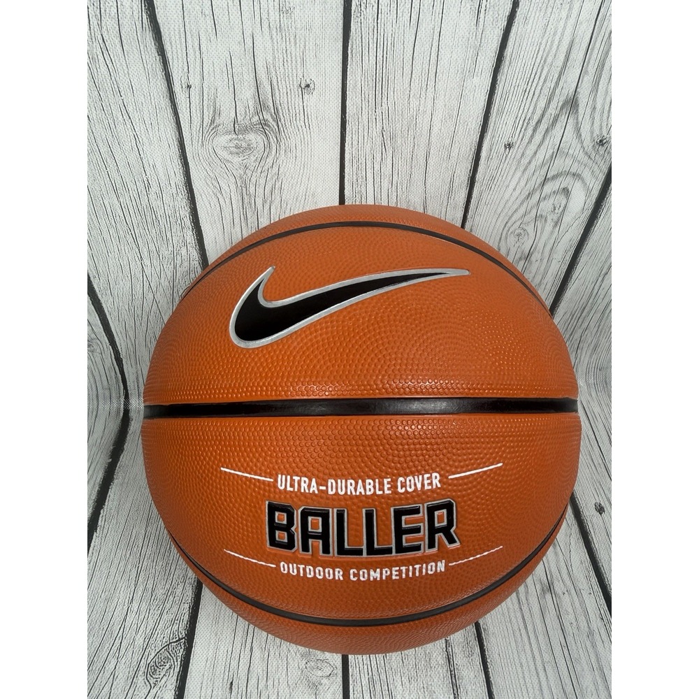 Nike Baller Ultra-Durable Cover Outdoor Competition Basketball Orange Rubber